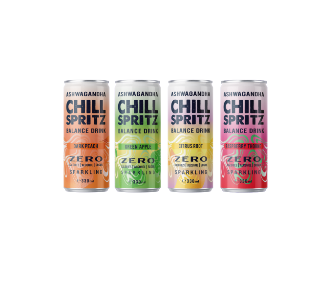 Chill-Spritz Probierset 4 Dosen