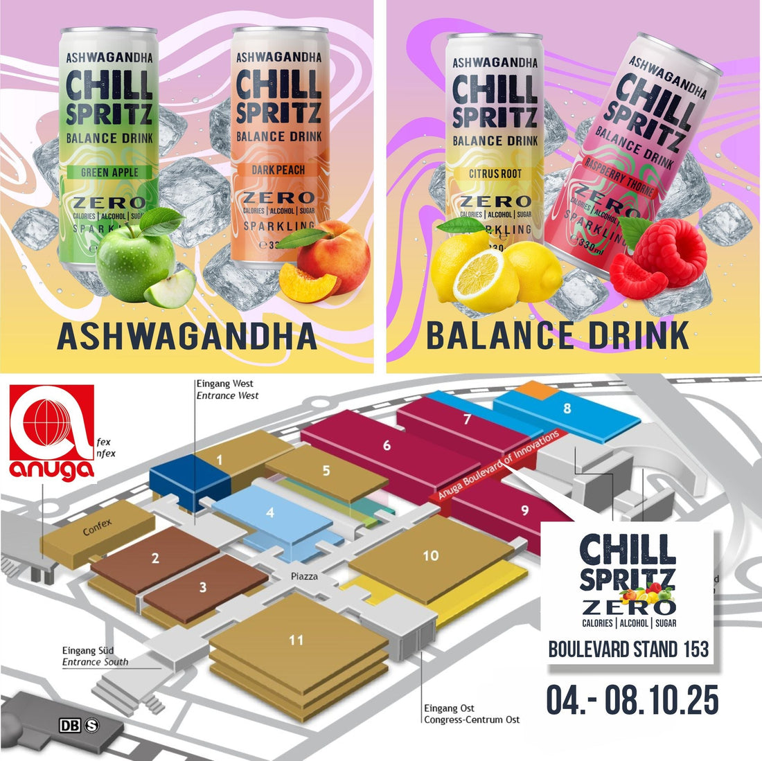 Chill-Spritz geos Anuga 2025